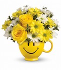 Teleflora's Be Happy Bouquet from Boulevard Florist Wholesale Market